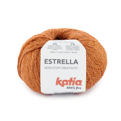 Katia Estrella – Hilo de fantasía mate‑brillo para prendas elegantes