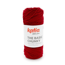 Katia The Basic Chunky – Acrílico antipilling grueso para prendas y mantas